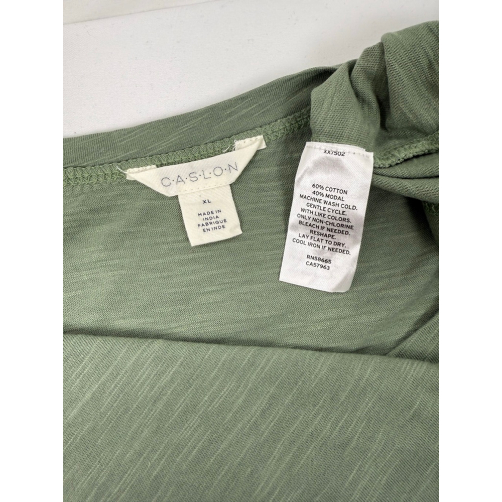 Women's Caslon T-Shirt Green Size XL $10 w/$25 purchase - Picture 5 of 5